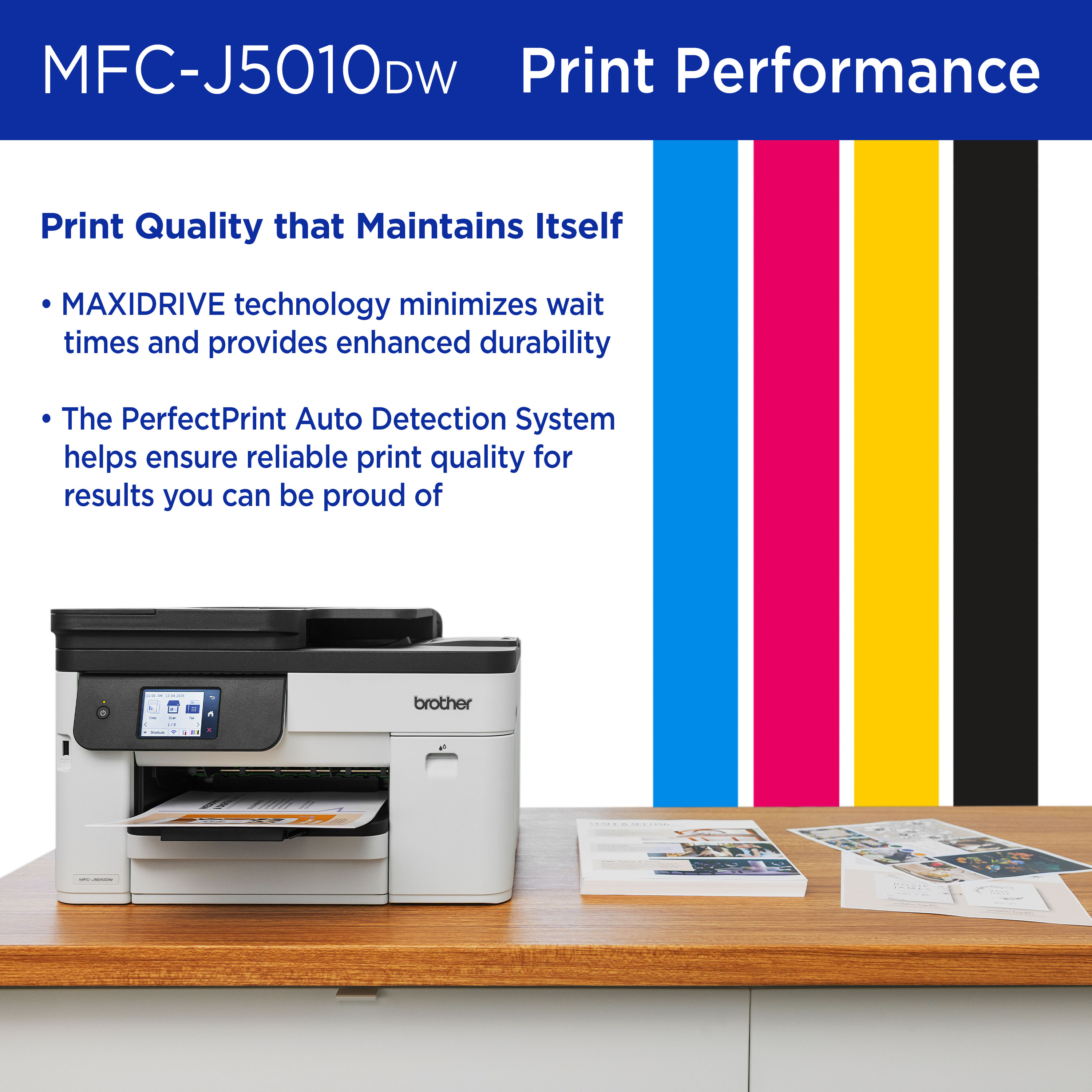 Brother INKvestment MFC-J5010DW Wireless All-in-One Printer photo 5