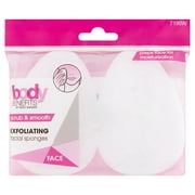 Body Benefits by Body Image® Exfoliating Facial Sponges, 2pk