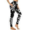 thumbnail image 4 of Bohemian Pattern High Waisted Leggings for Women No See Through Tummy Control Buttery Soft Yoga Pants for Workout Athletic Running, 4 of 6