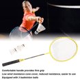 thumbnail image 4 of Badminton Rackets, Iron Alloy Lightweight Badminton Racquets With 3 Balls For Beginners Student Training, 4 of 8