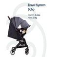 thumbnail image 3 of Bebesit Travel System Soho Carriola y Autoasiento Reclinable hasta 22 kg, 3 of 9