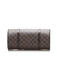 thumbnail image 4 of Pre-Owned Authenticated Louis Vuitton Damier Ebene Papillon 30 Canvas Brown Handbag Top HandleBag Unisex (Good), 4 of 11