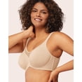 thumbnail image 2 of Camiseta Minimizer Bra HSIA de cobertura total con aros, beige claro, 2 of 6