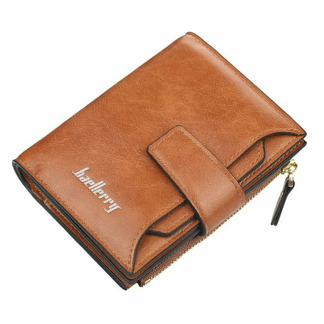 Travel Essential,Compact ID Case,Men's&Women's Multi-Purpose Wallet,RFID-Blocking,Fashionable Cardholder,Durable Driver's License Pouch,PENDANE,Brown