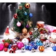 thumbnail image 5 of 24PCS Christmas Decoration Balls, 1.3" Shatterproof Color Set Ornaments Balls, Xmas Tree Ball Bauble for Festival Wedding Home Party Decors Xmas Tree Hanging, 5 of 7