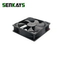 thumbnail image 4 of Dual Ball Bearing 120MM 12CM 12025  CPU Fan 120x120x25mm DC 5V 12V 24V Computer Case Cooling Fan 2PIN, 4 of 5
