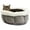 Grey, variant on Best Friends by Sheri Cuddle Cup Ilan Cozy Microfiber Cat and Dog Bed in Standard Gray