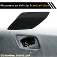 thumbnail image 3 of Cubierta de boquilla del lavaparabrisas del faro para VW Golf 6 MK6 GTI 2009-2013, 3 of 7