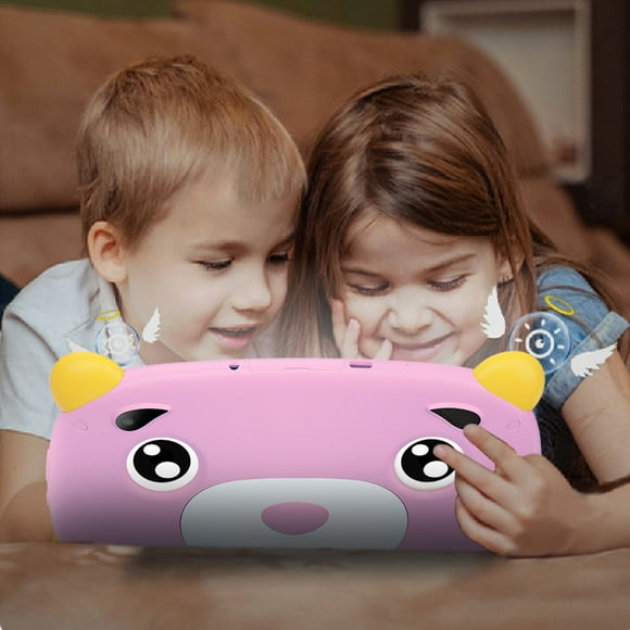 App for Pc Computer,Childrens Learning Tablet,Childrens Tablets Computer Wifi Bluetooth True Android 11.0 Tablets 7-Inch Childrens Early Education Learning Machine Parent-Child Gift Machine Tablet Pc