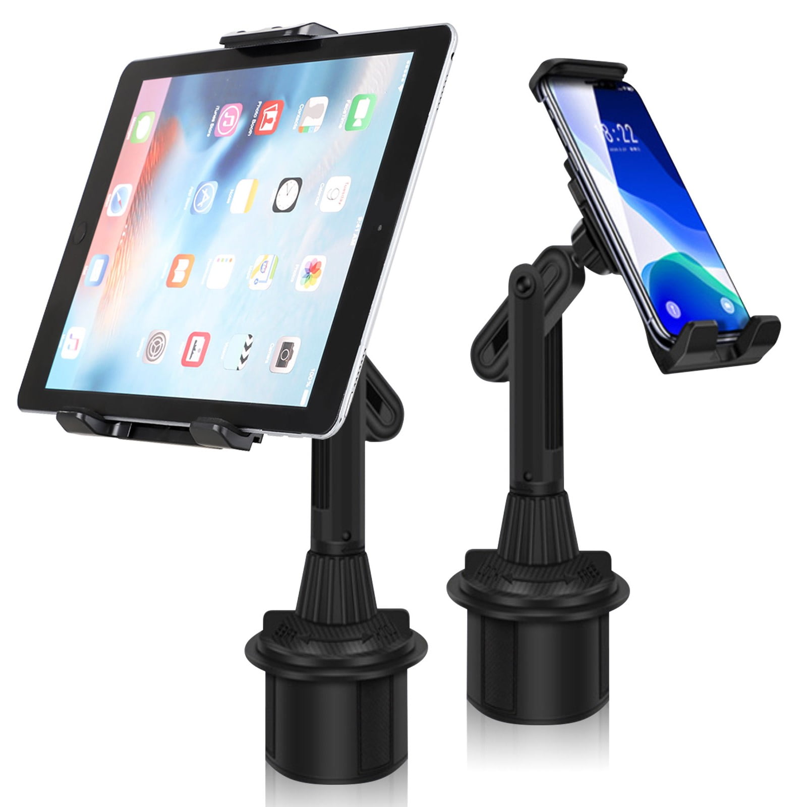 Cup Phone Holder -Universal Adjustable Portable Cup Holder Car Mount for  Cell Phones - Walmart.com