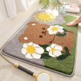 thumbnail image 1 of Cute Bear Bath Mat Bathroom Rug, Soft Shower Rug Plush Microfiber Funny Bath Rug Water Absorbent Thick Shaggy Floor Mats, Bathroom Rug for Kids Room, 1 of 4