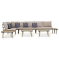 thumbnail image 3 of vidaXL Solid Acacia Wood Garden Lounge Set 4/5/7 Pieces Outdoor Multi Colors, 3 of 6