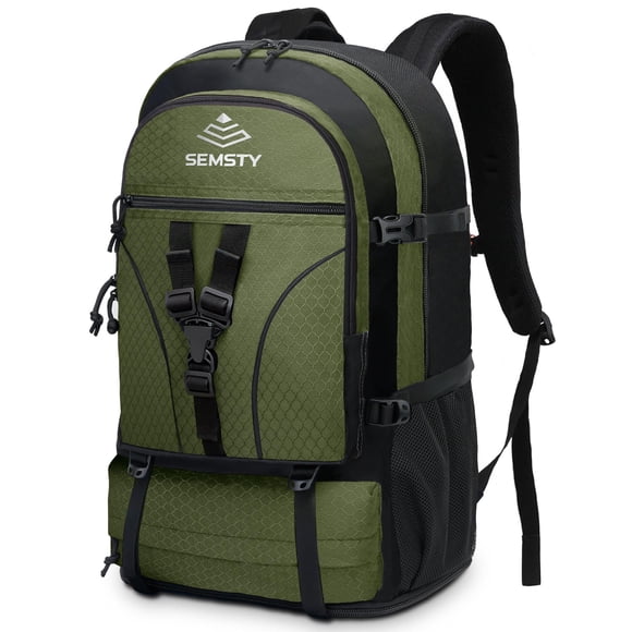Mochila de senderismo SEMSTY ampliable 40L/50L para viajes