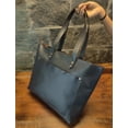 thumbnail image 2 of Genuine Leather Tote Bag with Zipper for Women , 2 of 4