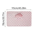 thumbnail image 3 of Hearth & Gear USB Heated Cute Cloud Blanket Checkered Pattern Cozy Throw With Heating Function For Home Travel Ideal Warm For Kids & Adults Heated Blanket Wireless Warm Heavy Blankets for Winter Big, 3 of 7