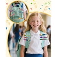 thumbnail image 4 of Paquete de 100 clips Yigney Spirit de Cheer Pins con purpurina y lazos, 4 of 7