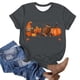 thumbnail image 2 of Camisetas de Manga Corta para las Mujeres, Lindo Pollo Granja Impresión Camiseta, Casual Mamá Tee Blusa Ligera, 2 of 3
