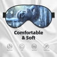 thumbnail image 3 of Eye Sleep Mask for Women Men - Winter cute sloth Adjustable Soft Buckle Travel Eye Masks for Sleep Mask Blackout, Sleeping Mask for Women Men, Funny Blindfolds for Party Games, 3 of 5