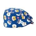 thumbnail image 4 of Gorro exfoliante perfecl para enfermeras Algodón Estampado Ajustable, 4 of 8