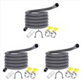 thumbnail image 1 of 3X Manguera de Desagüe para Lavadora Kits de Extensión de Manguera de Desagüe Flexible para Lavavajillas de 10 Pies Manguera de Descarga de Lavadora Corrugada, 1 of 5