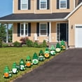 thumbnail image 3 of Big Dot of Happiness Irish Gnomes - Lawn Decorations - Outdoor St. Patrick's Day Party Yard Decorations - 10 Piece, 3 of 8
