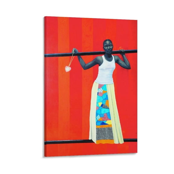 Amy Sherald-Equilibrium (2012) Posters Art Print Wall Photo Paint Poster Hanging Picture Family Bedroom Decor Gift 24x36inch(60x90cm)