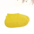 thumbnail image 3 of 1 par de cubrezapatos impermeables de látex, protectores para calzado de exterior para hombre y mujer (amarillo), 3 of 5