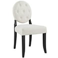 thumbnail image 2 of Modway Button Dining Side Chair in Beige, 2 of 4
