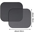 thumbnail image 3 of 5 Pieces Car Glass Window Folding Rear Window Shade Car Side Window Sunshade, 3 of 5
