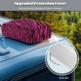 thumbnail image 4 of Zebra Print RV Air Conditioner Winter Cover Comfortable RV Air Conditioner Cover Heavy-Duty Essential RV Accessories for Men Women, 4 of 7