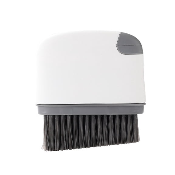Window Sill Cleaner Tool, 2-in-1 Brush & Scraper Cleaner for Window Tracks, Sliding Doors, Car Vents, Sills, Shutters & Grooves