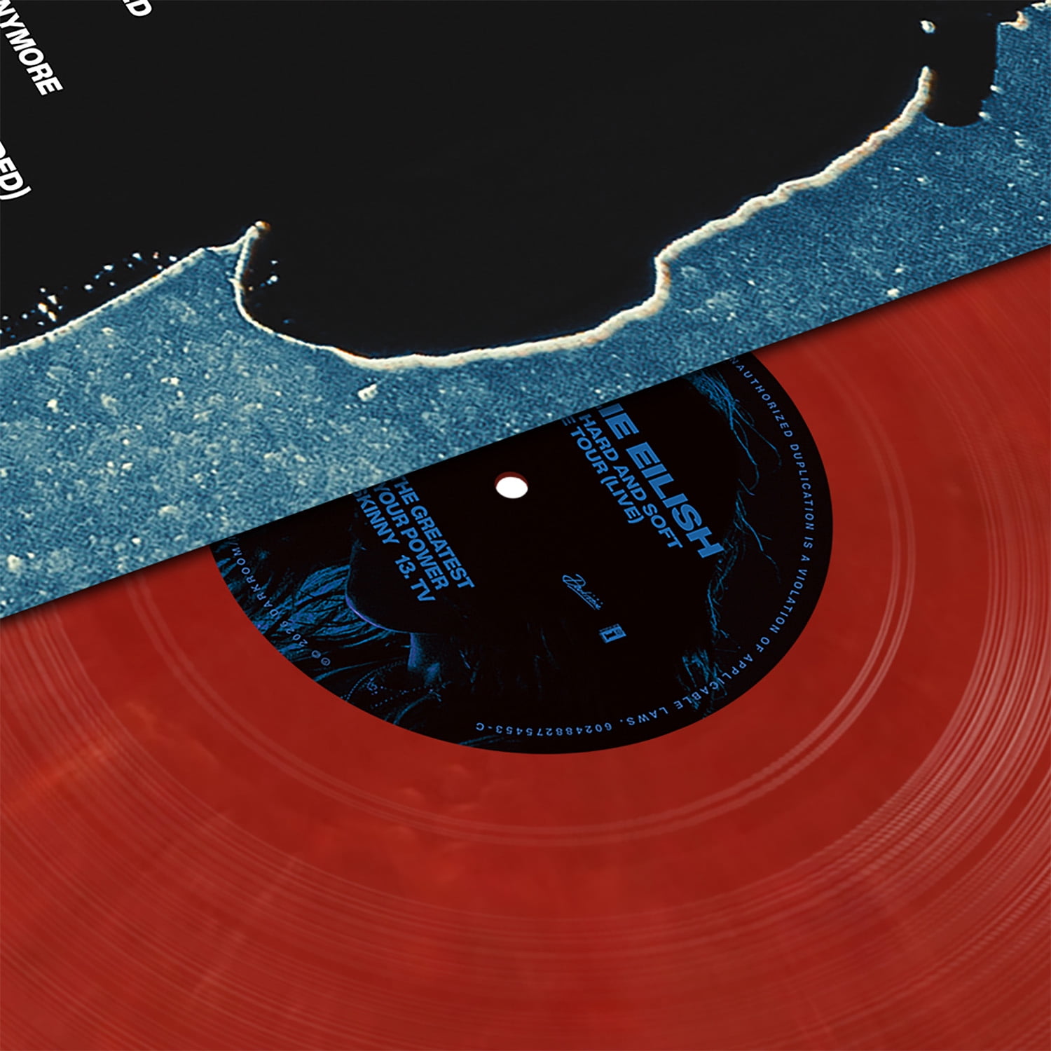 Billie Eilish - HIT ME HARD AND SOFT: THE TOUR (LIVE) - Recycled Color 3 LP Vinyl