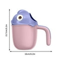 Livrdious Kids Shampoo Cup Baby Shower Spoon Bath Rinse Cup Bath And