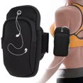 thumbnail image 1 of CUITING Brassard de Téléphone Brassard de Sport Imperméable Résistant à la Transpiration Brassard D\'entraînement Physique pour Course avec Sangles Réglables pour Cyclisme Jogging, 1 of 7
