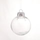 thumbnail image 5 of 6 uds. Delicado adorno de bola transparente, juego de bolas decorativas de plástico, suministros para fiestas brillar Electrónica, 5 of 5
