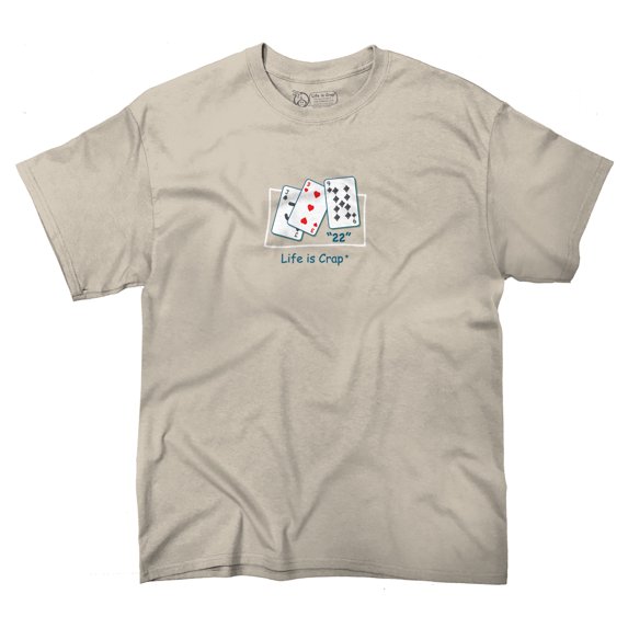 Life Is Crap Jack Good Life Funny T Shirts Gift Ideas T-Shirt Tee by Life Is Crap