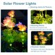 thumbnail image 2 of Luces Solares para Jardín  Luces Solares Impermeables Con Flores para Jardín (luz Cálida)  2 Uds., 2 of 9