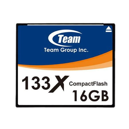 133x Speed Sd Memory Card - 16GB Team 133X CF CompactFlash memory card