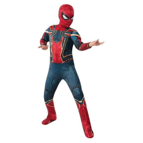 Marvel Spiderman Halloween Costume Avengers Endgame Iron Spider Costume Sz M NWT