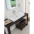 thumbnail image 2 of Ws Bath Collections Quarelo 53710.00 Quarelo 27-9/16" Ceramic Vessel Or Wall Mounted, 2 of 3