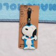 thumbnail image 1 of Etiqueta de identificación de equipaje creativa de Snoopy, accesorios de viaje, etiqueta decorativa para equipaje con dibujos animados de Snoopy y Charlie Brown, 1 of 5
