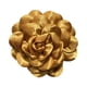 thumbnail image 1 of Broche de flor para ojal para mujer, clásico, decorativo, de 3,94 pulgadas, con ramillete Oro, 1 of 9