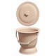thumbnail image 1 of Spittoon with Lid for Home Use Plastic Chamber Pot Adult Urinal Pail Pot, 1 of 4