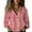 038_Pink, variant on Button Down Shirts for Women Trendy Plaid Patchwork Cotton Casual Long Sleeve Shirt Vintage Turn Down Collar Blouse Tops for Women Trendy