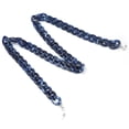 thumbnail image 1 of Eyeglasses Chain, Safe And  Stylish And Simple High-elastic Face Cover Chain With Adjustable Universal Joints For Sunglasses Lanyard Accessory Navy Blue, 1 of 8