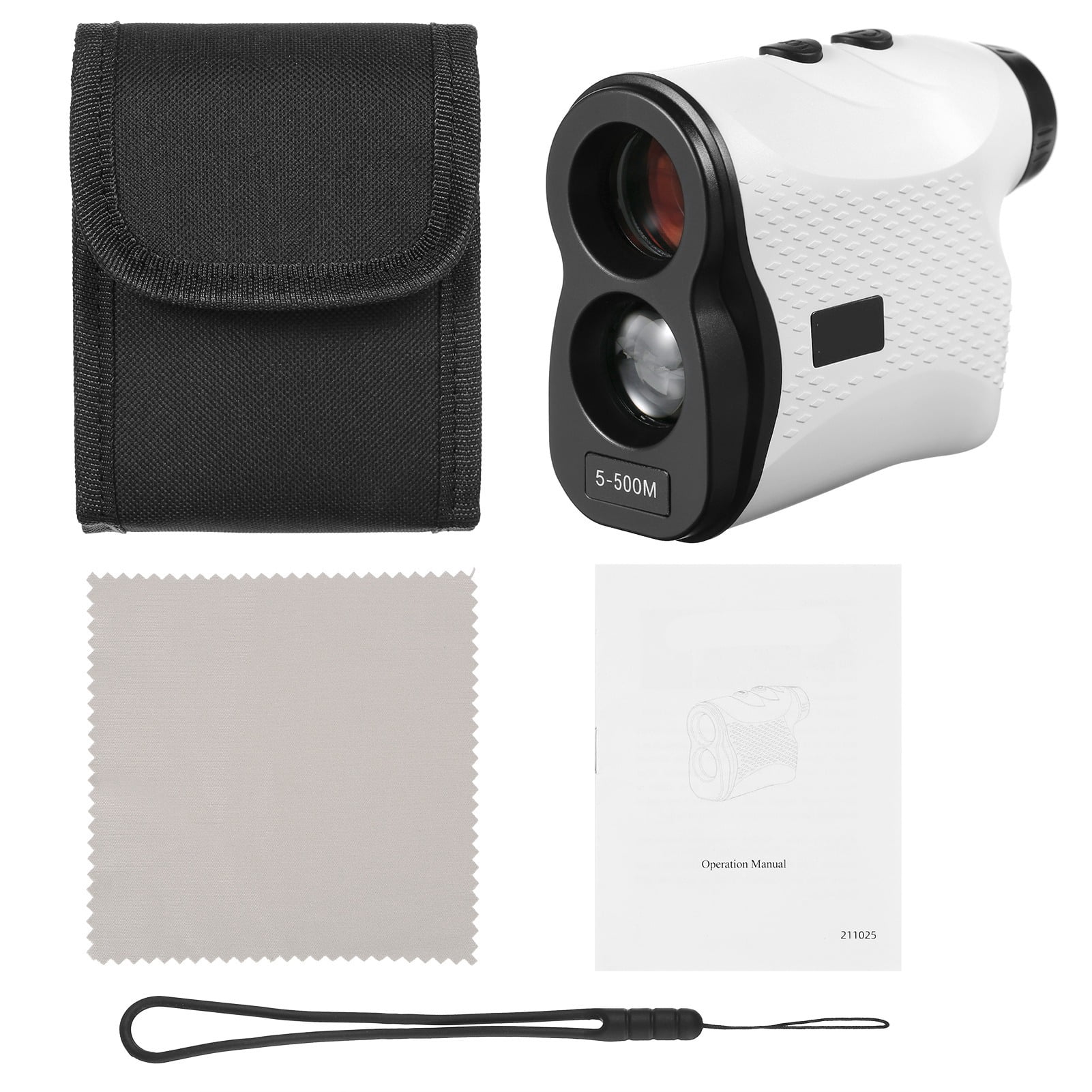 Elowen rangefinder Rangefinder 600M / 900M Rangefinder Distance Meter Speed Tester Range Finder Digital Hunting Measurement Monocular Telescope