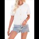 thumbnail image 2 of Cárdigan de Verano de Corta para Mujer, Tejido de Cable, Cuello Redondo, Botones, Corto, , Talla L, 2 of 10