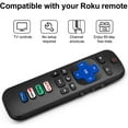 thumbnail image 4 of Replaced Remote Control Only for Roku TV, Compatible for TCL Roku/Hisense Roku/Onn Roku/Sharp Roku/Element Roku/Westinghouse Roku/Philips Roku Series Smart TVs (Not for Roku Stick and Box), 4 of 6