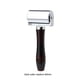 thumbnail image 2 of Advancent Rodillo de presión plano de acero inoxidable para madera, rodamiento de rueda de cuero, pegamento para estampado, rollo de laminación, Cocina y Comedor Negro/60 mm Advancent HA077468-05, 2 of 6