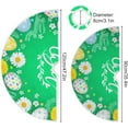 thumbnail image 3 of Coolnut Easter Egg Christmas Tree Skirt Home Decoration Large Round Christmas Tree Skirt for Holiday Party Home Christmas Day Ornaments,35.4", 3 of 6
